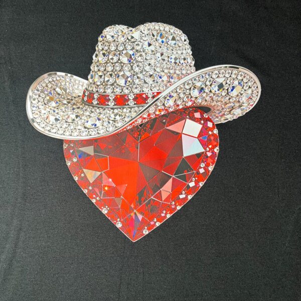 Valentine’s Day Black T-Shirt | DTF Print, Limited Designs (L & XL)