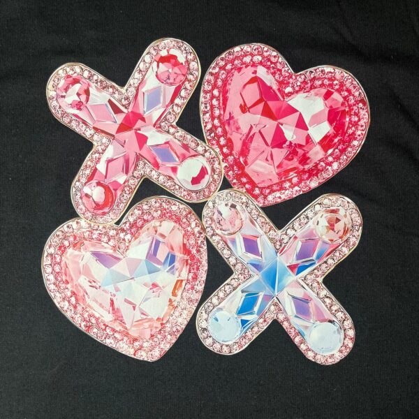 Valentine’s Day Black T-Shirt | DTF Print, Limited Designs (L & XL)