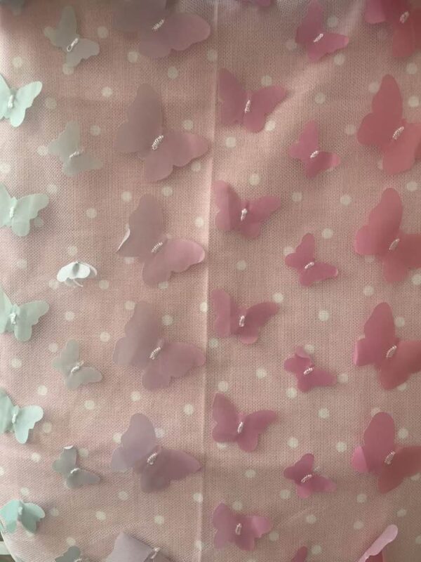 Baby Girl Carseat Cover wit butterflies Fabric Summer Collection - Pink Butterfly Baby Girl CarSeat Cover