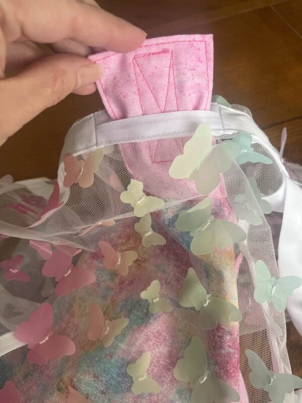 Baby Girl Cover Carseat Pink Fresh Butterflies Soft Netting Fabric Detachable Summer Collection – Pastel Butterfly Baby Girl CarSeat Cover