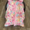 Baby Girl Cover Carseat Pink Fresh Fabric Front Closed Without Butterflies Fabric Summer Collection – Pastel Butterfly Baby Girl CarSeat Cover