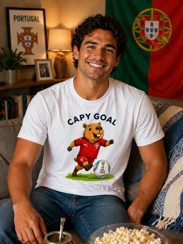 Capy Goal World Cup T-Shirt 2026 | Funny Soccer Shirt